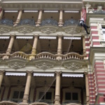 A519 Sítě proti holubům Karlovy Vary Quisisana Palace - protiholubum.cz